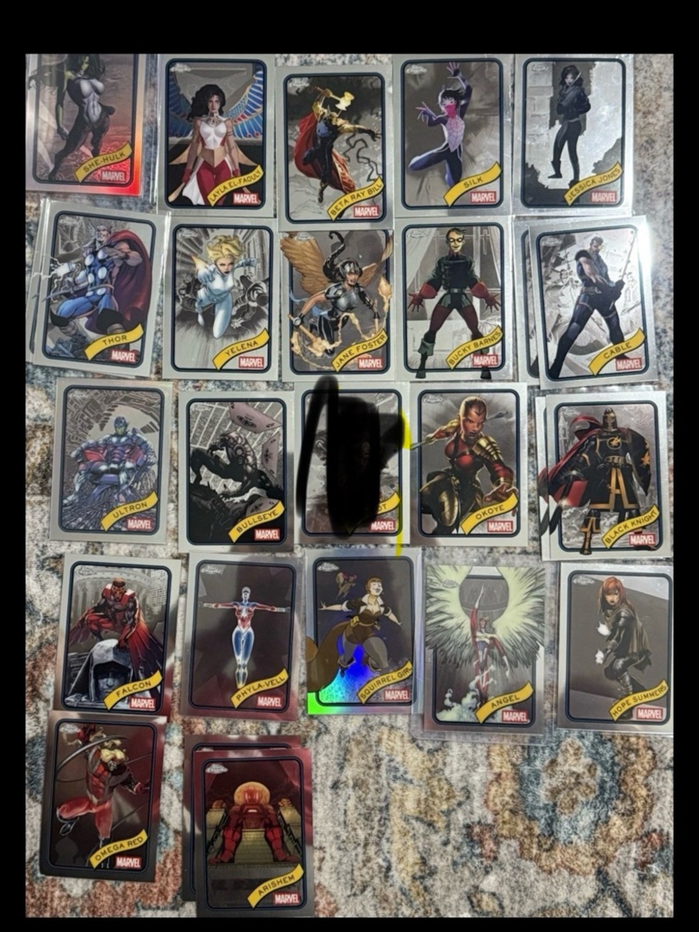 Marvel Collectible Card Game Pack - Silver Comic Art Cards